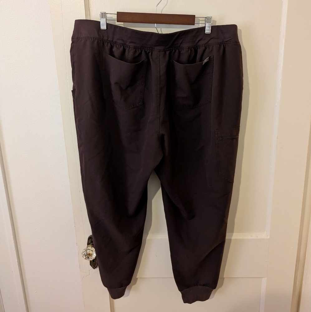 Figs Scrubs 3XL Espresso Brown Zamora Joggers Pant Limited Edition Color PO 4237 - Picture 10 of 13